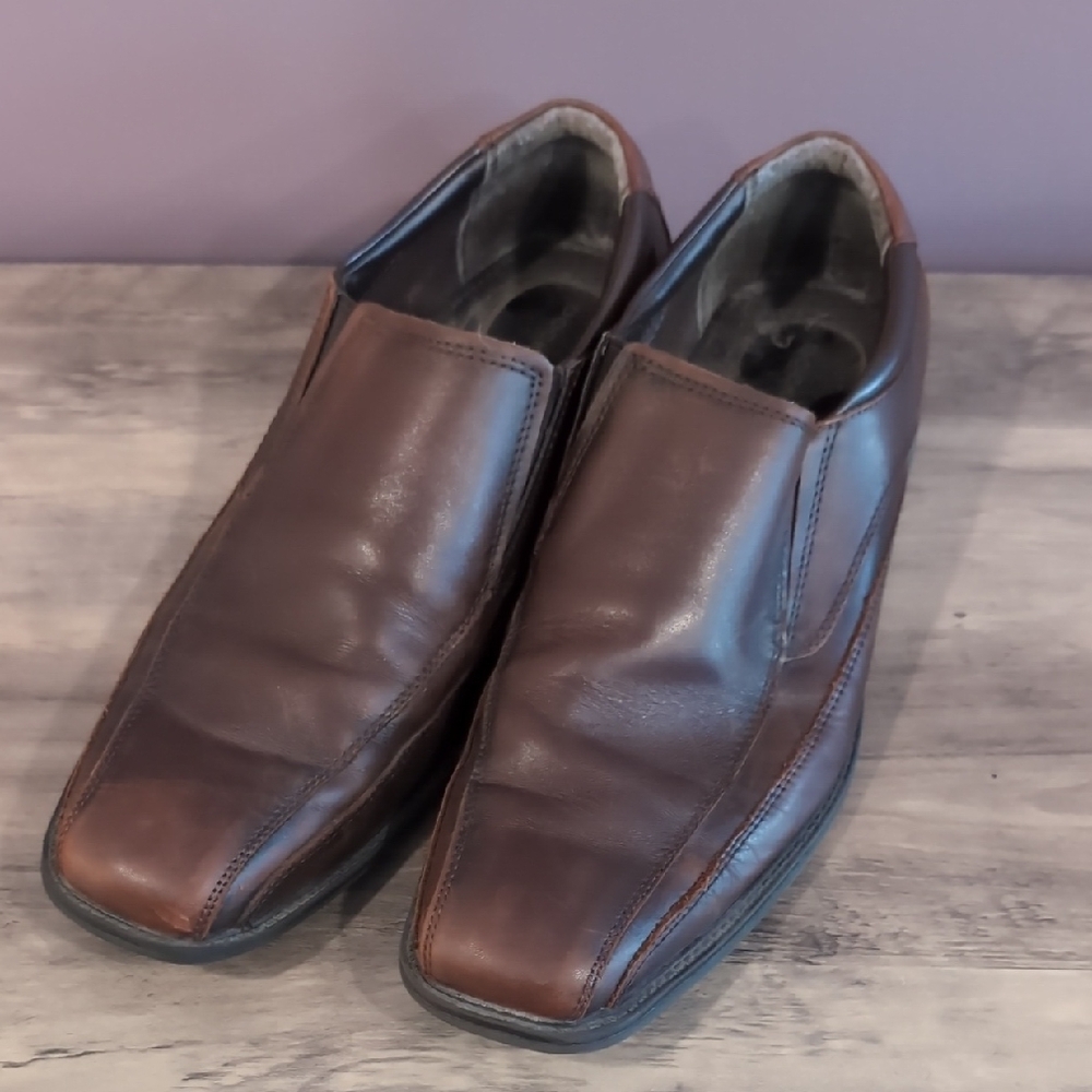 Dockers Dark Brown Leather Loafers